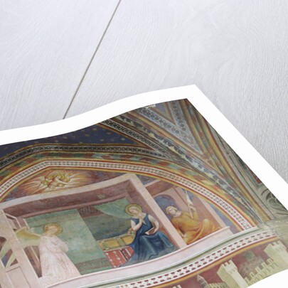 The Annunciation by Barna da Siena