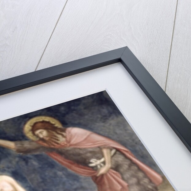 Baptism of Christ, from a series of Scenes of the New Testament by Barna da Siena