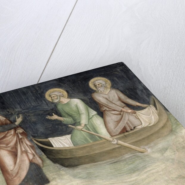The Calling of St. Peter, from a series of Scenes of the New Testament by Barna da Siena