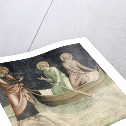 The Calling of St. Peter, from a series of Scenes of the New Testament by Barna da Siena