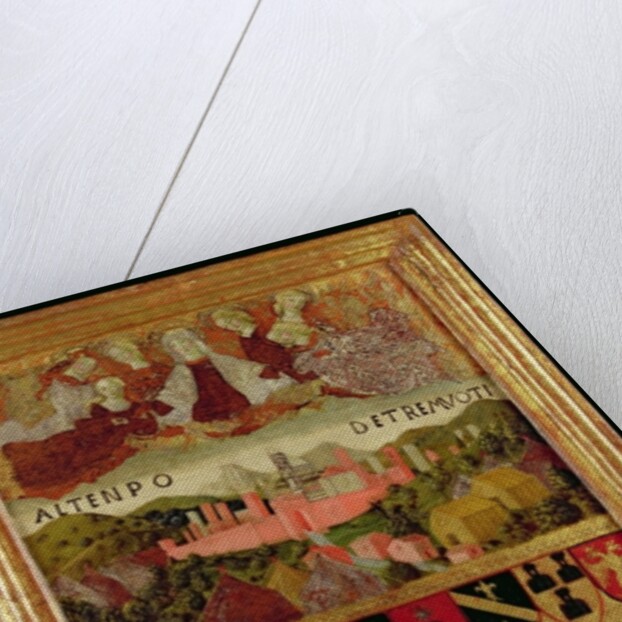 The Virgin Protecting Siena from the Earthquake of 1466, 1467 by Italian School