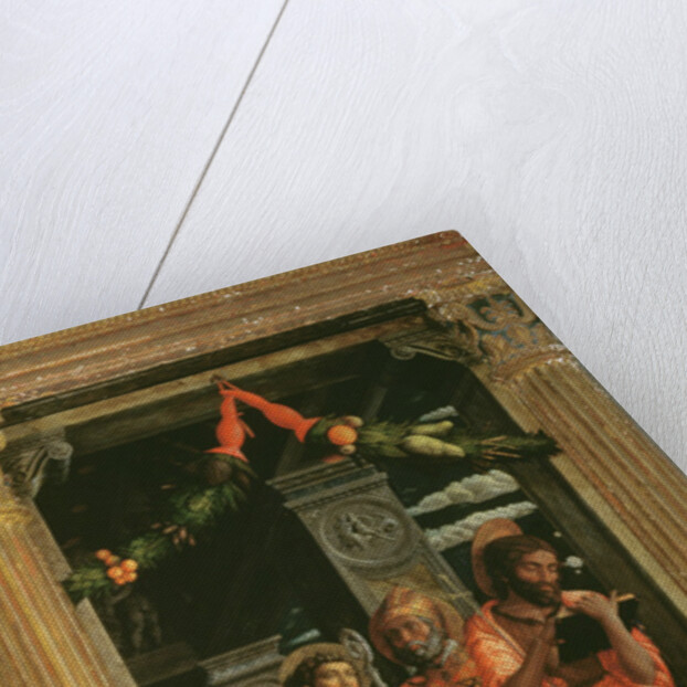 Detail of San Zeno Altarpiece, 1456-60 by Andrea Mantegna