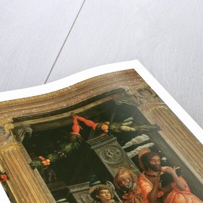 Detail of San Zeno Altarpiece, 1456-60 by Andrea Mantegna