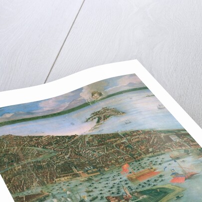 Bird's Eye View of Venice by Joseph the younger Heintz