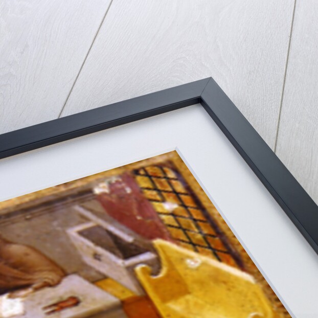 Chief Financial Officer and Scribe at their desk in the Biccherna by Paolo di Giovanni Fei