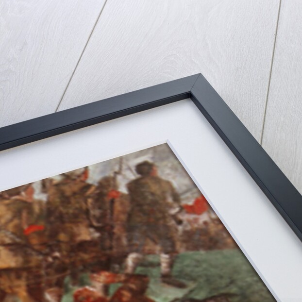 Death of a People's Commissioner, 1927 by Kuzma Sergeevich Petrov-Vodkin