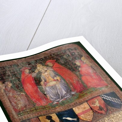 Coronation of Pope Nicholas V in 1447, 1448 by Italian School