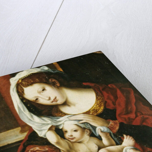 Madonna of the Cherries by Jan Gossaert