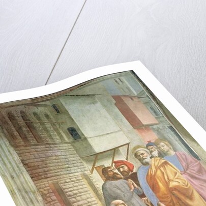 St. Peter Healing With His Shadow, c.1427 by Tommaso Masaccio