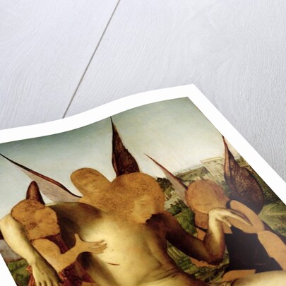 Christ Supported by Three Angels by Antonello da Messina