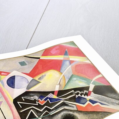 White Zig-Zags, 1922 by Wassily Kandinsky