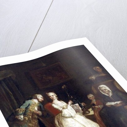 The Declaration of Love by Pietro Longhi