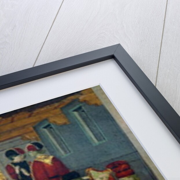 The Story of Alatiel Tavoli: detail of the banquet by Master of the Jarves Chest