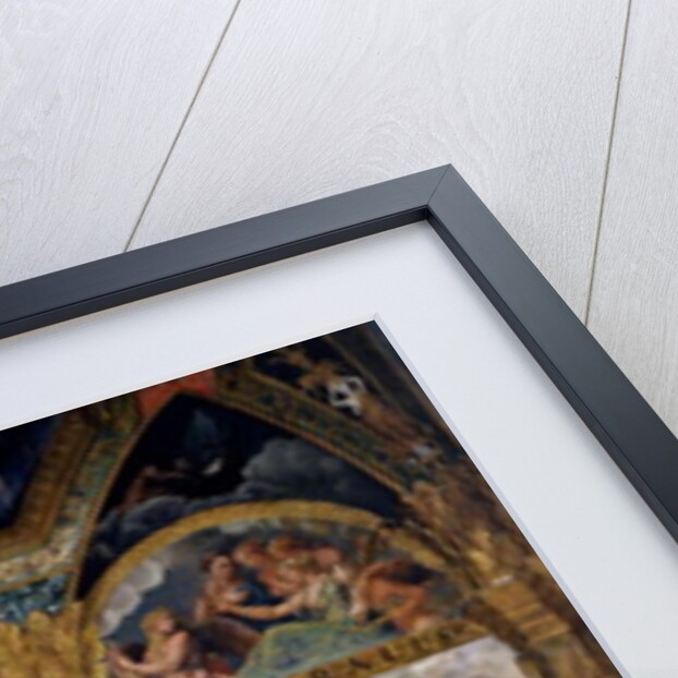 The noble banquet celebrating the marriage of Cupid and Psyche from the Sala di Amore e Psiche, 1527-31 by Giulio Romano