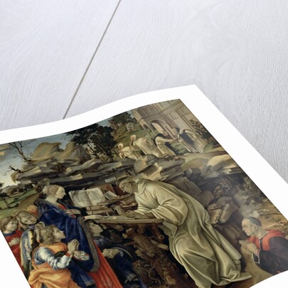 The Vision of St. Bernard, c.1485-87 by Filippino Lippi