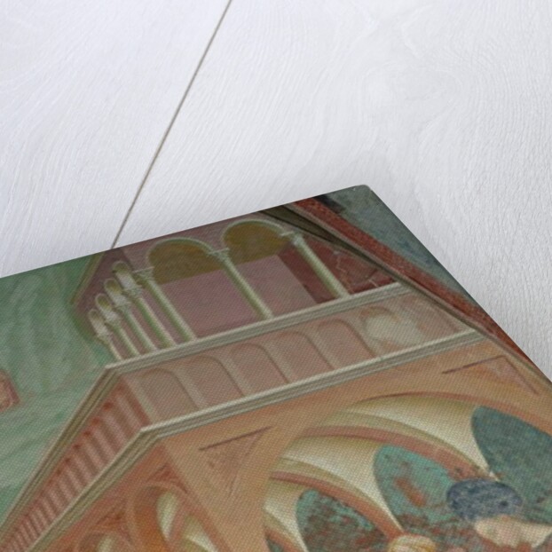 Salome presenting head of John Baptist to her mother Herodias, 1435 by Tommaso Masolino da Panicale