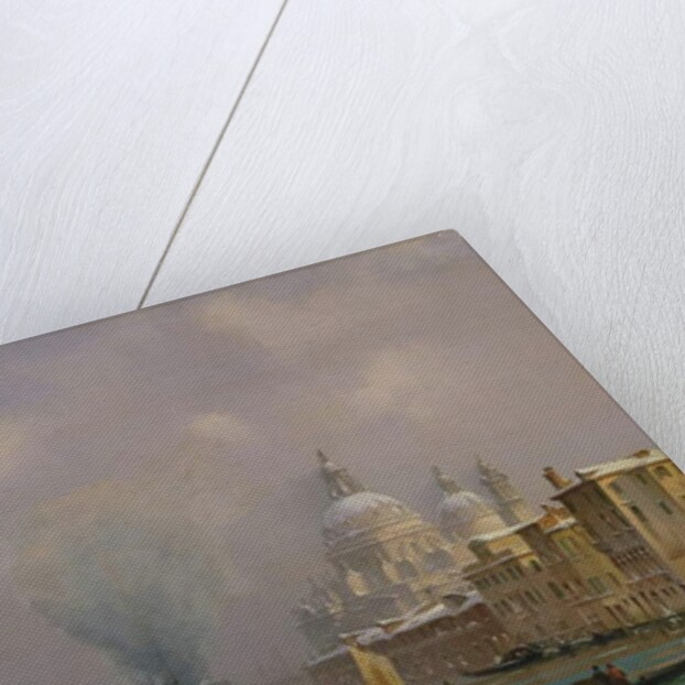 Venice under snow, c.1840 by Ippolito Caffi