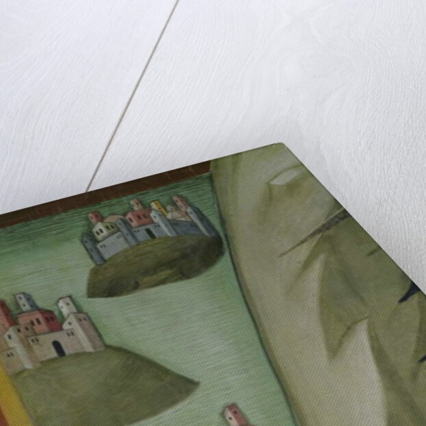 Detail from the Massacre of the Servants and Herdsmen of Job, 1367 by also Manfredi de Battilori Bartolo di Fredi