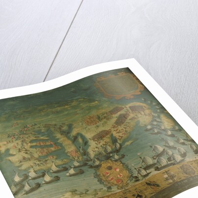 Naval victory of Don Garcia de Toledo in Malta, 1565 by Italian School