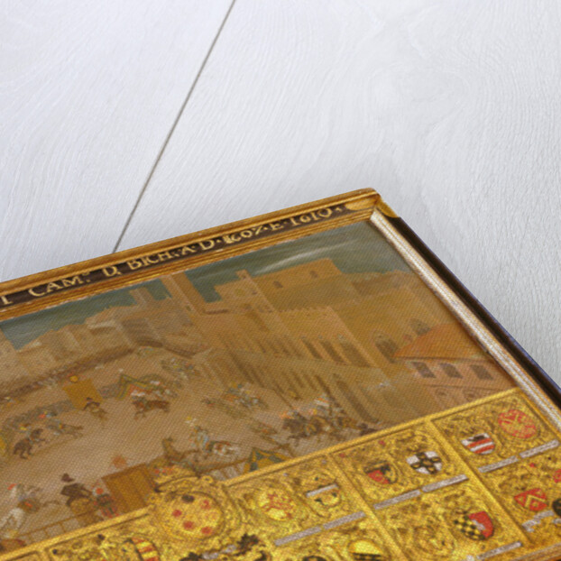 Tournament in the Piazza del Campo, Siena, 1607-10 by Italian School