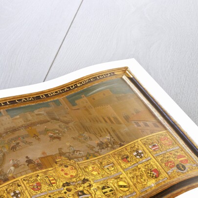 Tournament in the Piazza del Campo, Siena, 1607-10 by Italian School