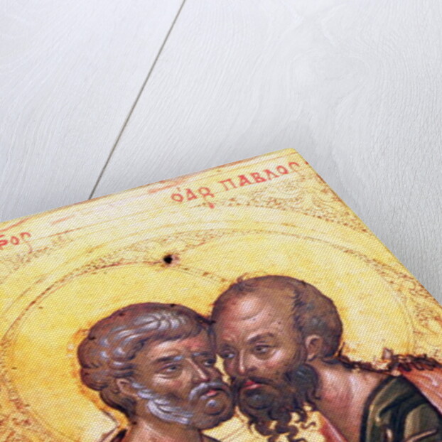 Icon of SS. Peter and Paul by Byzantine Byzantine