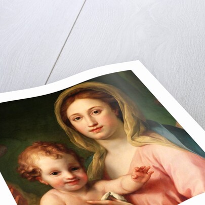 Madonna and Child with Two Angels, 1770-73 by Anton Raphael Mengs