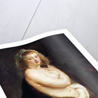 Helena Fourment in a Fur Robe, 1636-38 by Peter Paul Rubens