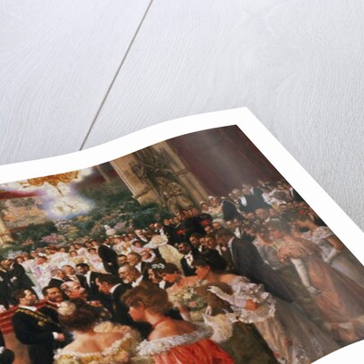 The Viennese Ball by Wilhelm Gause
