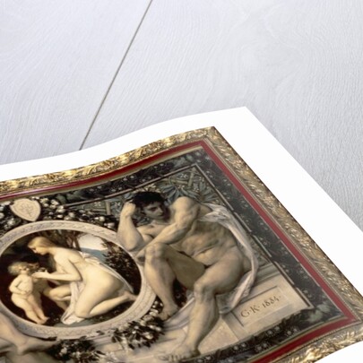 Idylle, 1884 by Gustav Klimt