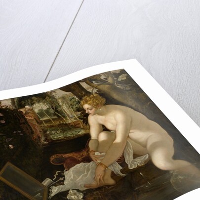 Susanna Bathing, 1555-56 by Jacopo Robusti Tintoretto