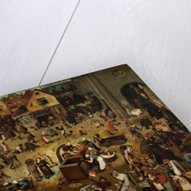 Fight between Carnival and Lent, 1559 by Pieter the Elder Bruegel