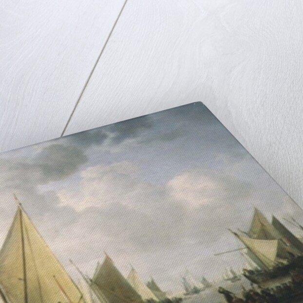 Naval Review, 1649 by Simon Jacobsz. Vlieger