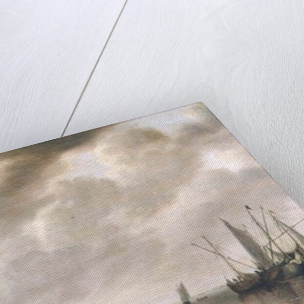 The Calm Sea, 1651 by Willem van Diest