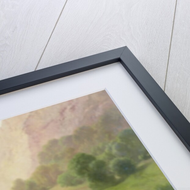 Emperor Franz Joseph I of Austria, being driven in his carriage with his wife Elizabeth of Bavaria in Bad Ischl, 1855 by Austrian School