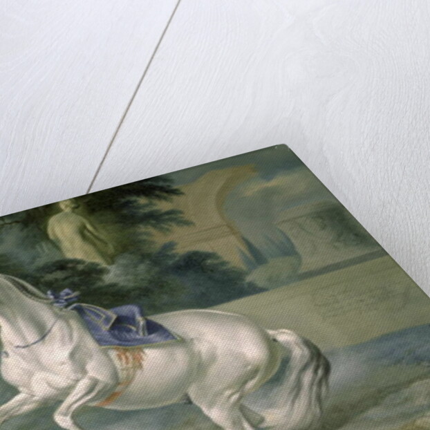 The White Stallion 'Leal' en levade, 1721 by J.G. & Brand J.C. Hamilton