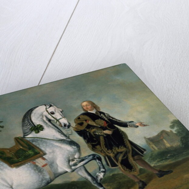 The Dappled Horse 'Scarramuie' en Piaffe by J.G. & Brand J.C. (1722-95) Hamilton