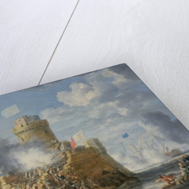 Turks Storming a Seaport, 1641 by Bonaventura Peeters