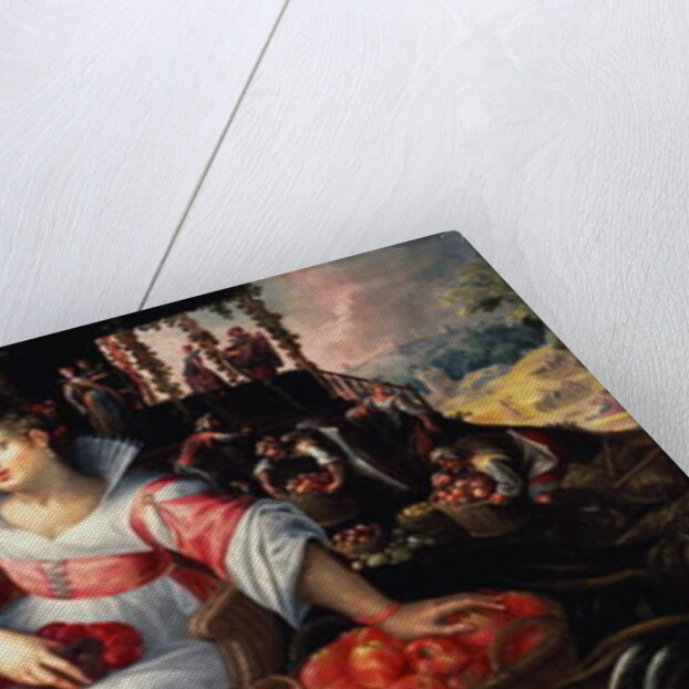 Fruitmarket, 1590 by Frederik Valckenborch