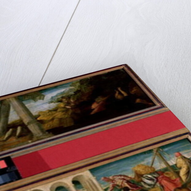 The Death of Samson; The Queen of Sheba before King Solomon, 1543 by Jacopo Robusti Tintoretto