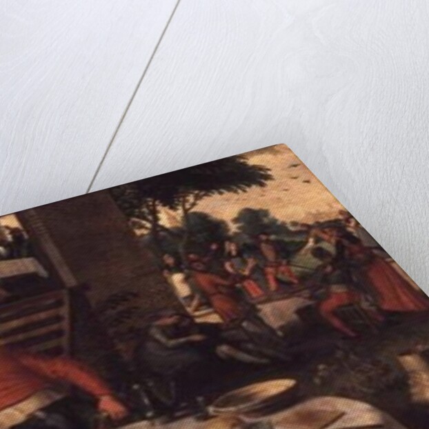 Peasant's Feast, 1550 by Pieter Aertsen