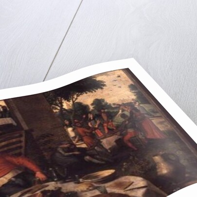 Peasant's Feast, 1550 by Pieter Aertsen