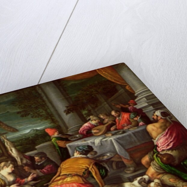 The Rich Man and Lazarus, 1590-95 by Leandro da Ponte Bassano