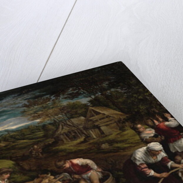 Harvest,, 1576 by Jacopo Bassano