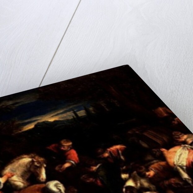 Jacob and Laban at the Well, c.1590 by Francesco Bassano