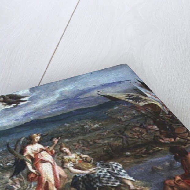 Allegory of The Turkish Wars: The Battle of Sissek 1593 by Johann or Hans von Aachen