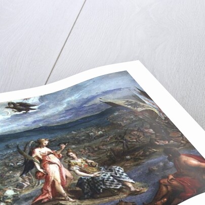 Allegory of The Turkish Wars: The Battle of Sissek 1593 by Johann or Hans von Aachen