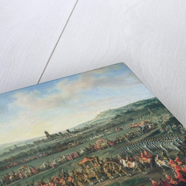 The Entrance of Emperor Francis I into Frankfurt, accompanied by Joseph II by Martin van Mytens or Meytens