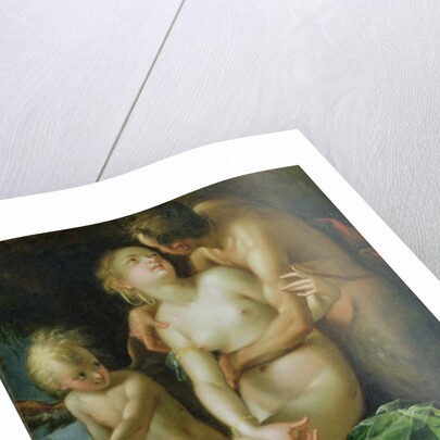 Jupiter, Antiope and Cupid, 16th century by Johann or Hans von Aachen