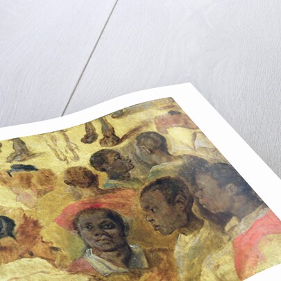 Study of Moorish Heads by Jan the Elder Brueghel